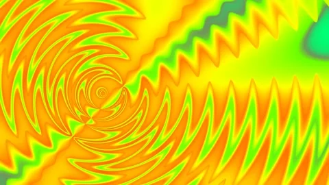 Abstract looping animation, geometric wave stains Stock Footage 221705755
