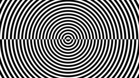 Abstract looping animation, geometric wave stains Stock Footage 222759773