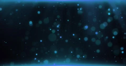 Abstract looping motion background with flying particles. Animated overlay w Stock Footage 314654420