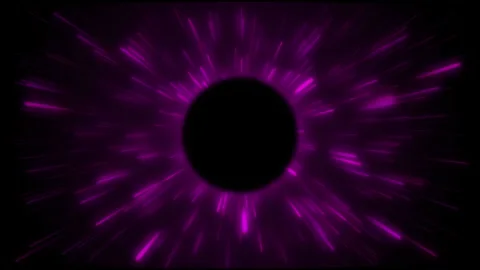 Abstract looping purple lightburst background Stock Footage 345659909