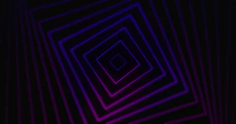Abstract Looping Squares On Black Background Stock Footage 181432934