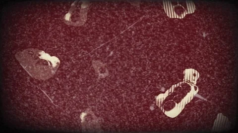 Abstract Looping Texture for Digital Intros Stock Footage 305287231