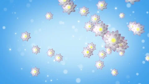 Abstract lotus background Stock-Footage 123293080