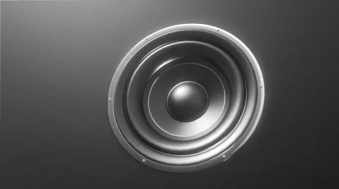 Abstract loudspeaker - HD 1080p loop.  Video stock 454573