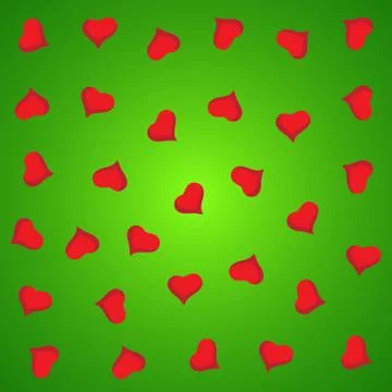 Abstract love background full of hearts. Valentine s day for card Stock Illustration