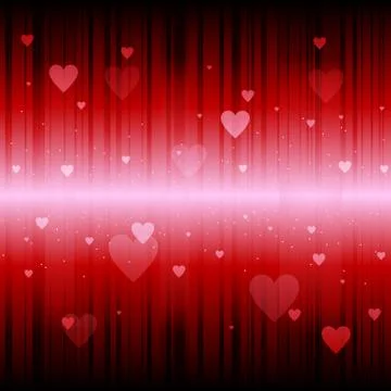 Abstract love background Illustrazione stock