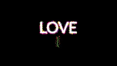 Abstract Love letters Stock Footage 114500621
