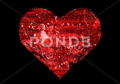 Abstract love symbol Stock Photos
