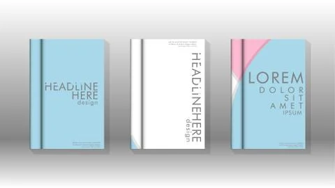 Abstract low circle shape background for corporate business annual report boo Illustrazione stock