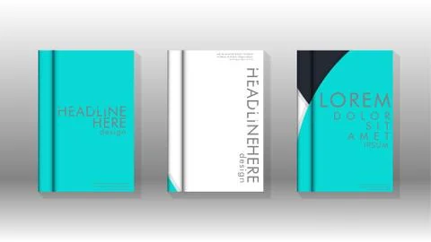 Abstract low circle shape background for corporate business annual report boo Stock Illustration