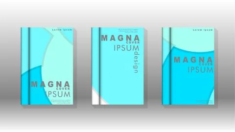 Abstract low circle shape background for corporate business annual report boo Stock Illustration