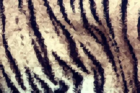 Abstract low poly animal leopard fur pattern 스톡 일러스트