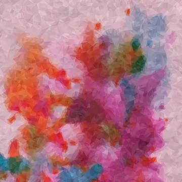 Abstract Low Poly Background Stock Illustration