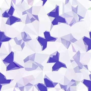 Abstract Low Poly Background Stock Illustration