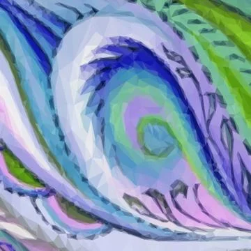 Abstract Low Poly Background Illustrazione stock