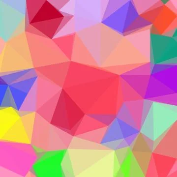 Abstract Low Poly Background Stock Illustration