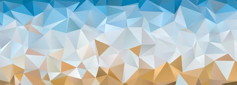 Abstract low poly background Stockillustratie