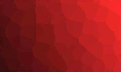 Abstract Low Poly background with Red Gradient Colors Stock Illustration