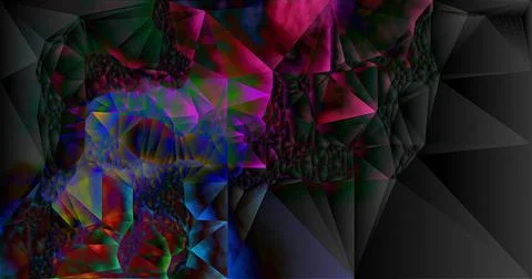Abstract low poly background. Triangulated texture. Polygonal geometric pattern. Stock Illustration