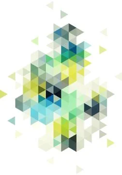 Abstract low poly background, vector Stock Illustration