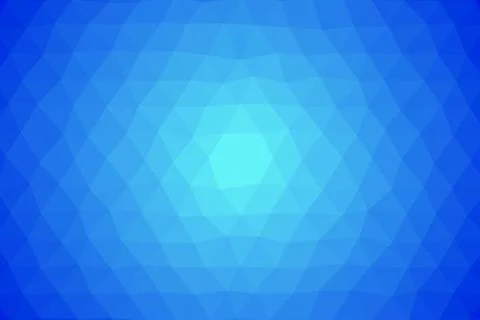 Abstract low poly blue background image made from colored triangles Stock Illustration