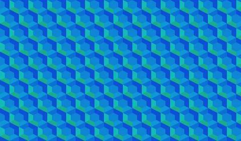 Abstract low poly blue texture hexagons Stock Illustration