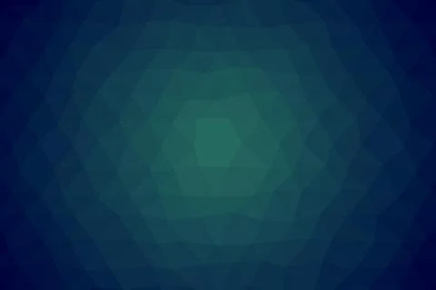 Abstract low poly dark green background image made from colored triangles Stock Illustration