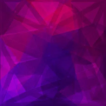 Abstract low poly geometric background with triangles Stock Illustration