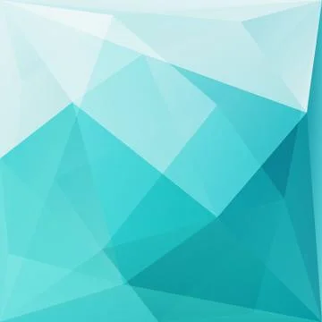 Abstract low poly geometric background with triangles Stock Illustration