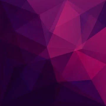Abstract low poly geometric background with triangles Stock Illustration