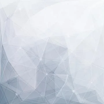 Abstract low poly geometric background with triangles Stock Illustration