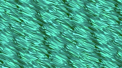 Abstract Low Poly Geometric Mesh Surface Chaotic Waves Seamless Loop 3D Render Stock Footage 340417586