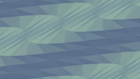 Abstract Low Poly Geometric Mesh Surface Chaotic Waves Seamless Loop 3D Render Stock Footage 340555972