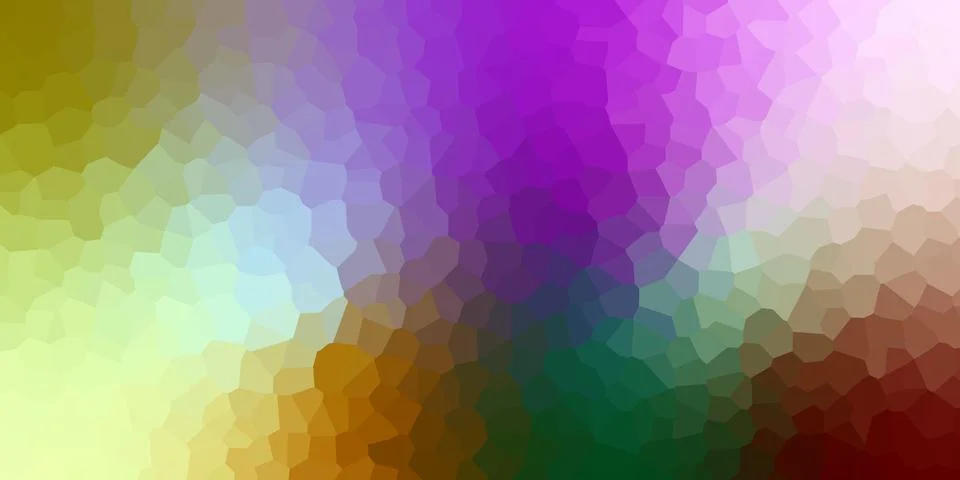 Abstract Low Poly Gradient Background with Soft Geometric Mosaic Texture Stock Illustration
