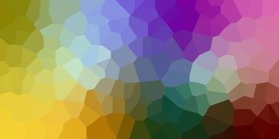 Abstract Low Poly Gradient Background with Soft Geometric Mosaic Texture Stock Illustration