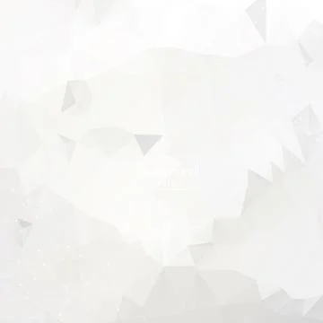 Abstract low poly Grey White technology vector background. Connection structu Stock Illustration