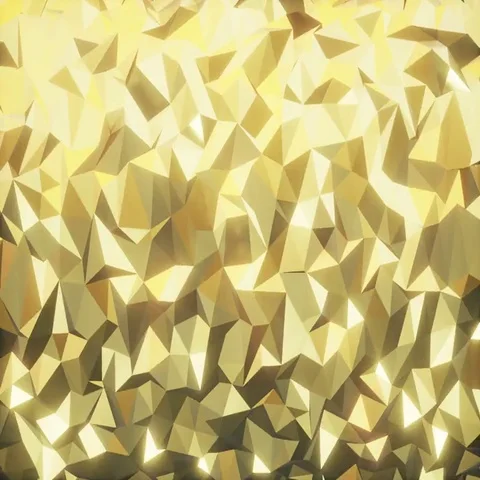 Abstract Low poly loop background Full HD Stock Footage 69543593