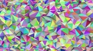 Abstract Low Poly Loop Background Full Hd Stock Footage