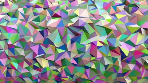 Abstract Low poly loop background Full HD Stock Footage 69837877