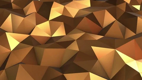 Abstract Low poly loop background Full HD. 3d Stock Footage 77993327