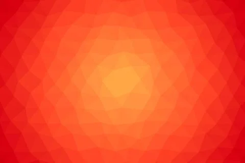 Abstract low poly red background image made from colored triangles Stock Illustration