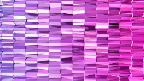 Abstract low poly style looped backgroun... | Stock Video | Pond5