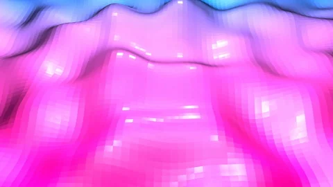 Abstract low poly style looped background. 3d seamless animation in 4k. Modern 動画素材 88679641