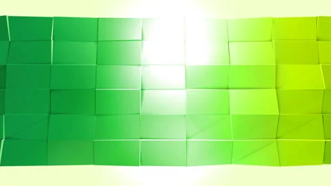 Abstract low poly style looped background. 3d seamless animation in 4k. Modern 動画素材 88683064