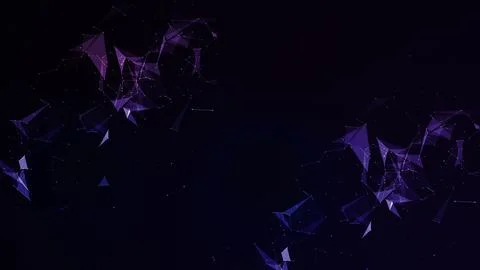 Abstract low poly technology design background Stock Illustration