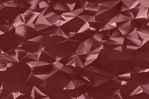 Abstract low poly triangles background Stock Illustration