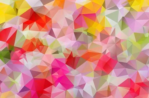 Abstract low poly triangles background. Futuristic pattern. Geometric polygon Ilustração Stock