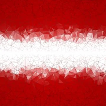 Abstract low poly vector Christmas background. Pattern of triangles. Polygona Иллюстрация