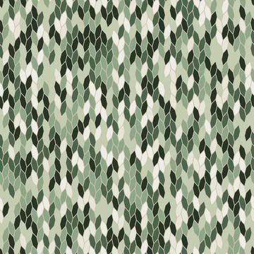 Abstract low polygon leaves tile pattern seamless texture vector background Illustrazione stock