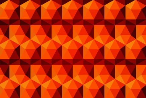Abstract low polygon pattern background, illustration Stock Illustration